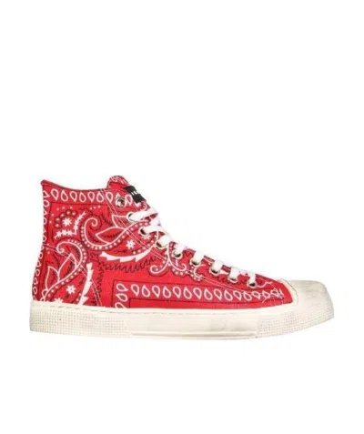 GIENCHI GIENCHI HIGH JEAN MICHEL LACE-UP SNEAKERS