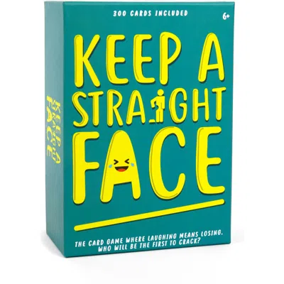 Gift Republic Keep A Straight Face Card Game In Multi