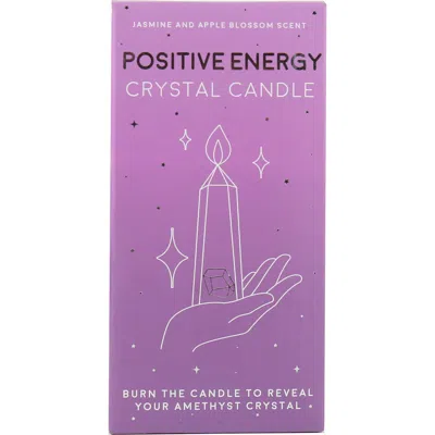 Gift Republic Positive Energy Crystal Candle In Multi