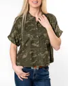 Giftcraft Camo Cropped Shirt