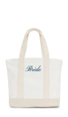 Gigi & Olive Bridal Canvas Tote Bag