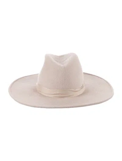 Pre-owned Gigi Burris Brim Hat In Pink