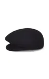 Gigi Burris Laurel Sculptural Newsboy Hat In Black