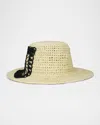 Gigi Burris Maeve Crochet Bucket Hat In Neutral