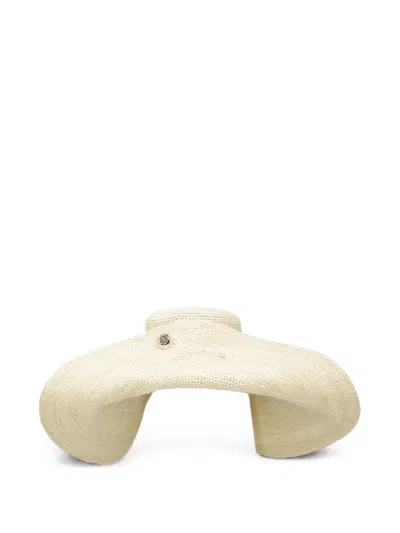 Gigi Burris Millinery Cleo Wide-brim Hat In White