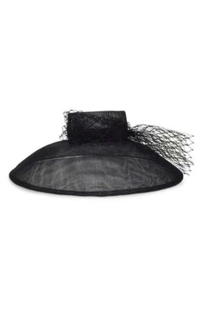 Gigi Burris Millinery Joan Hemp Mesh Sun Hat In Black