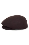 Gigi Burris Millinery Laurel Wool Felt Hat In Brown