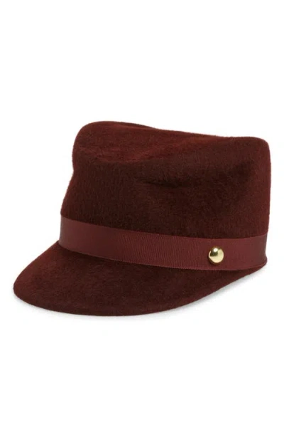 Gigi Burris Millinery Samira Rabbit Hair Felt Hat In Cinnamon
