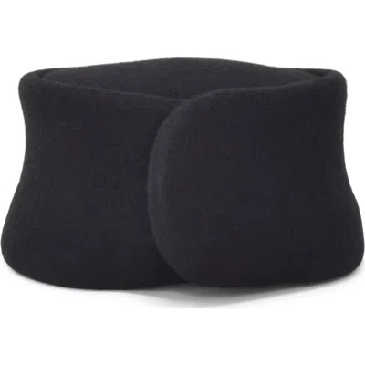 Gigi Burris Millinery Tenley Wool Felt Hat In Black