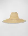 Gigi Burris Starfish Straw Fedora In Natural
