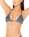 Gigi C Delaney Bikini Triangle In Black
