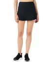 Gigi C Hudson Mini Skort In Black