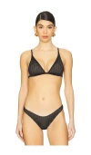 Gigi C Jamie Bikini Top In Black