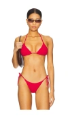 Gigi C Joni Bikini Top In Pink