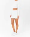 Gigi C Quinn Top In White In White