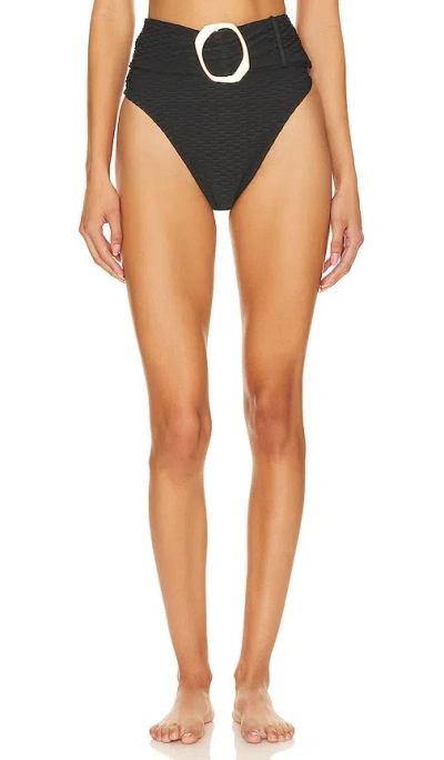 Gigi C Shay Bikini Bottom In Black