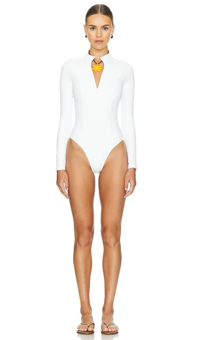 Gigi C Sophie Surfsuit In White