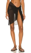 Gigi C Willa Sarong In Black