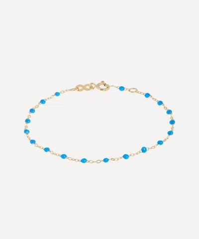 Gigi Clozeau 18ct Gold Classic Gigi Resin Bead Bracelet
