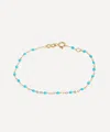 Gigi Clozeau 18ct Gold Classic Gigi Resin Bead Bracelet