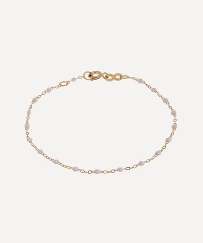 Gigi Clozeau 18ct Gold Classic Gigi Resin Bead Bracelet