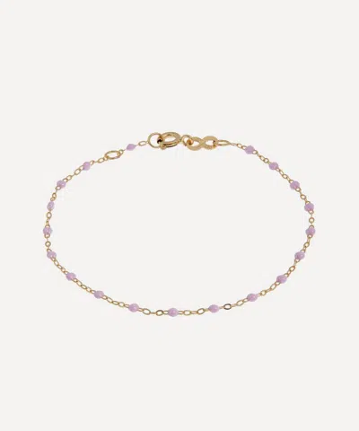 Gigi Clozeau 18ct Gold Classic Gigi Resin Bead Bracelet