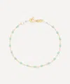 Gigi Clozeau 18ct Gold Classic Gigi Resin Bead Bracelet