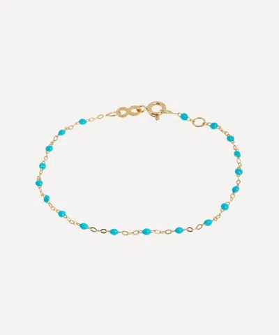 Gigi Clozeau 18ct Gold Classic Gigi Resin Bead Bracelet
