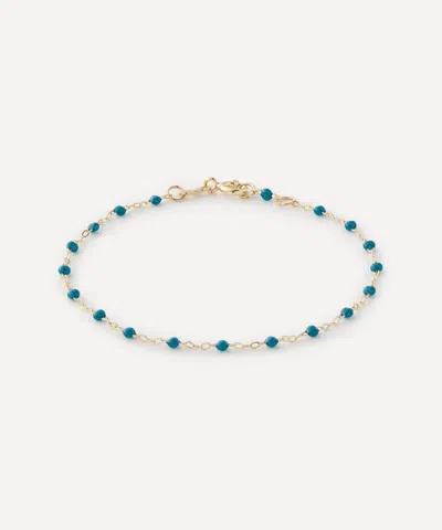Gigi Clozeau 18ct Gold Classic Gigi Resin Bead Bracelet