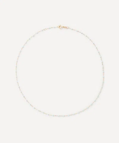 Gigi Clozeau 18ct Gold Classic Gigi Resin Bead Necklace