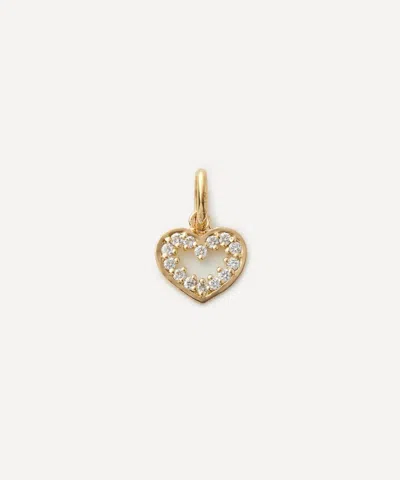 Gigi Clozeau 18ct Gold Heart Supreme Pendant