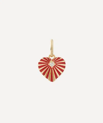 Gigi Clozeau 18ct Gold Limited Edition Heart Lumiere Diamond Pendant