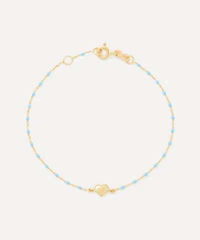 Gigi Clozeau 18ct Gold Lucky Heart Classic Gigi Bead Bracelet