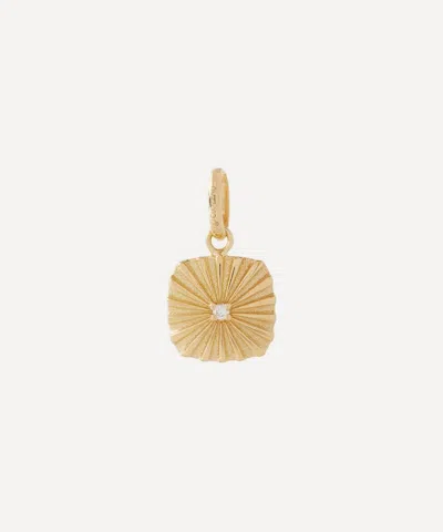 Gigi Clozeau 18ct Gold Miss Lumiere Diamond Pendant
