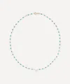 Gigi Clozeau 18ct Gold Small Kosmos Bead Necklace In Gold