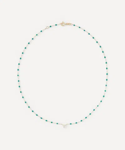 Gigi Clozeau 18ct Gold Small Kosmos Bead Necklace