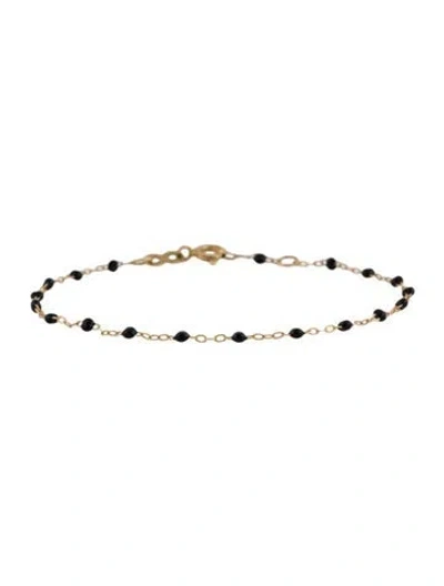 Pre-owned Gigi Clozeau 18k Classic Gigi Bracelet, 6.75" In Black