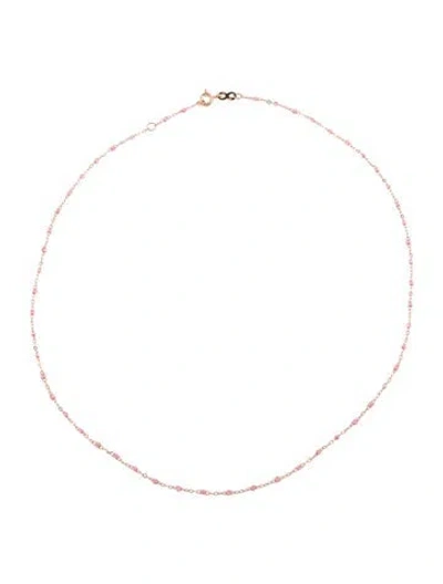 Pre-owned Gigi Clozeau 18k Classic Gigi Necklace, 16.5" In Multi