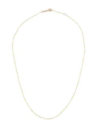 Pre-owned Gigi Clozeau 18k Classic Gigi Necklace, 16.5" In Multicolor