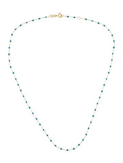 Pre-owned Gigi Clozeau 18k Classic Gigi Necklace, 17.75" In Multi