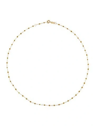 Pre-owned Gigi Clozeau 18k Resin Classic Chain Necklace, 16.5" In Multi