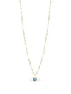 Gigi Clozeau 18k Yellow Gold Beaded Necklace In Multi