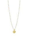 Gigi Clozeau 18k Yellow Gold Classic Gigi Clover Lumiere Necklace, 16.5