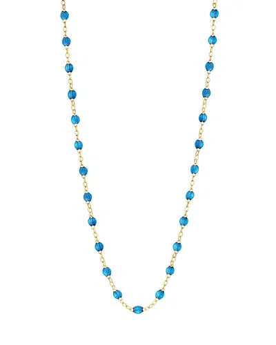 Gigi Clozeau 18k Yellow Gold Classic Gigi Necklace, 16.5 In Black