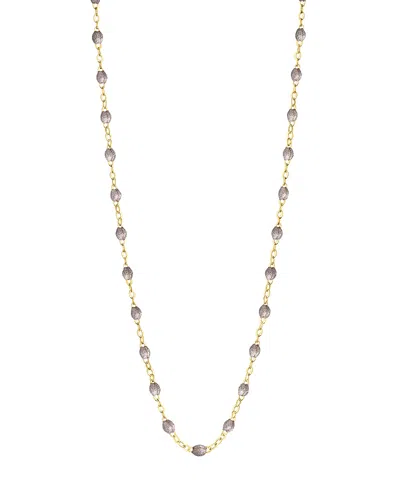 Gigi Clozeau 18k Yellow Gold Classic Gigi Necklace, 16.5 In Red