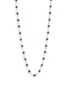 Gigi Clozeau 18k Yellow Gold Classic Gigi Resin Bead Statement Necklace, 20 In Lapis