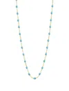 Gigi Clozeau 18k Yellow Gold Classic Gigi Turquoise Necklace In Gold
