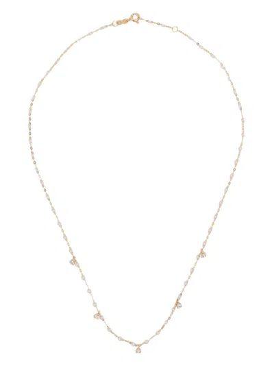 Gigi Clozeau 18k Yellow Gold Gigi Supreme Necklace In White