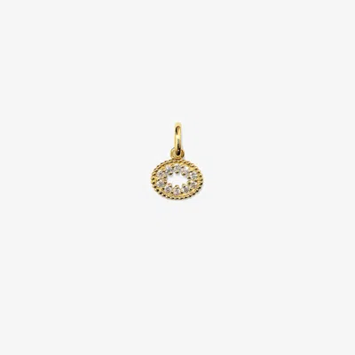 Gigi Clozeau 18k Yellow Gold Me Hearty Diamond Pendant
