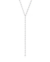 Gigi Clozeau 18k Yellow Gold Mini Gigi Diamond Resin Bead Y Necklace, 19.3-19.7 In Turquoise/gold